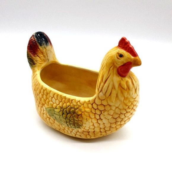 Storyteller Arts Rachael Elizondo Rooster Ceramic Dish Bowl Art Decor Kitchen - Picture 3 of 8